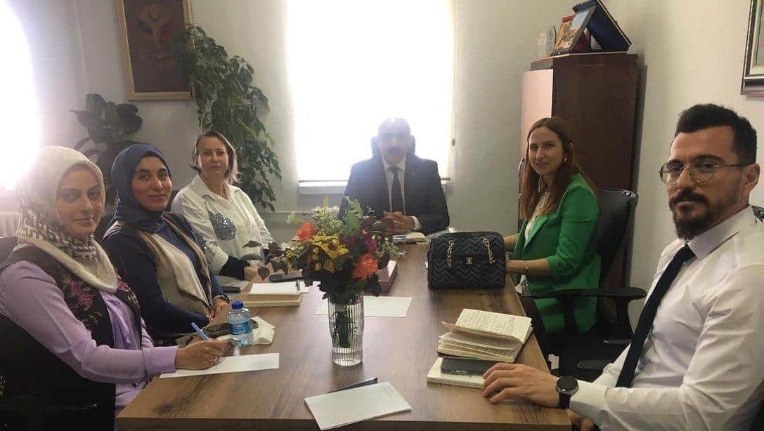 İLÇE MİLLİ EĞİTİM MÜDÜRÜMÜZ SN. OSMAN MALKOÇOĞLU ve İLÇE MİLLİ EĞTİM ŞUBE MÜDÜRÜMÜZ SN. NAZAN TOK BAŞKANLIĞINDA GERÇEKLEŞTİRİLEN